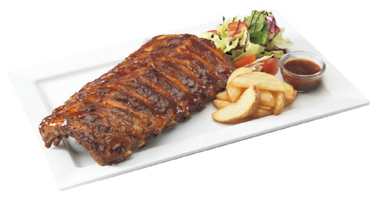 올반 등갈비 바비큐 구이 <신세계푸드 제공>